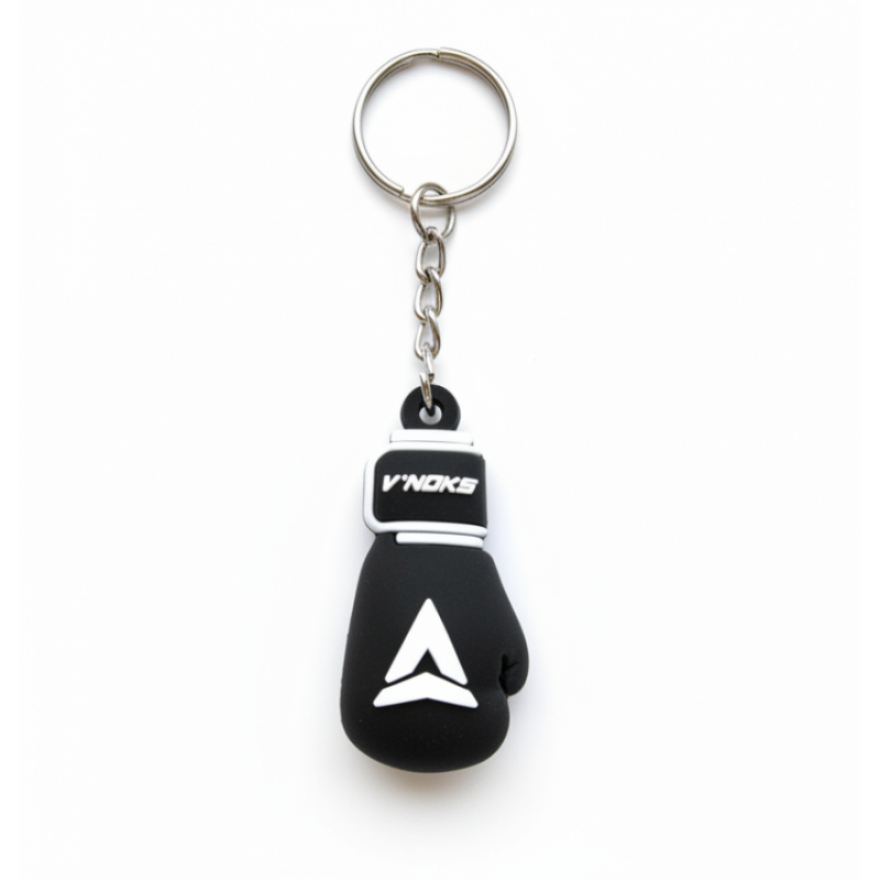 Брелок боксерська рукавичка та мішок V`Noks Black