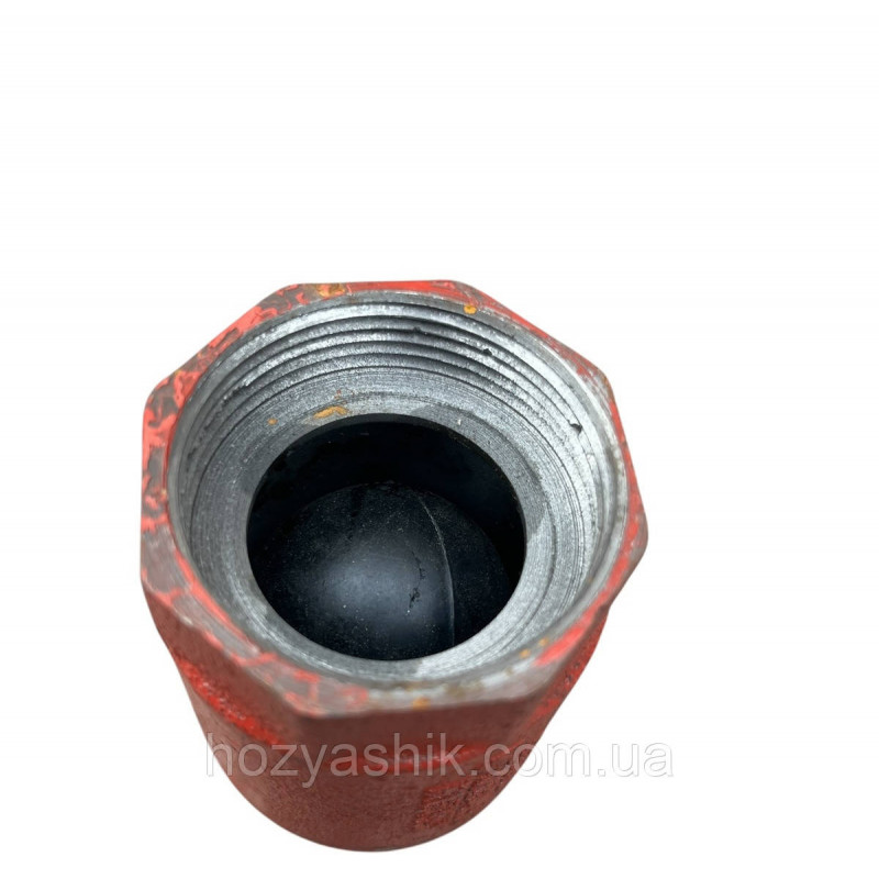 Байпас стальной DN40 (1 1/2") короткий 390 мм с чугунным клапаном и циркуляционным насосом