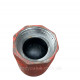 Байпас стальной DN40 (1 1/2") короткий 390 мм с чугунным клапаном и циркуляционным насосом