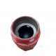 Байпас стальной DN40 (1 1/2") короткий 390 мм с чугунным клапаном и циркуляционным насосом