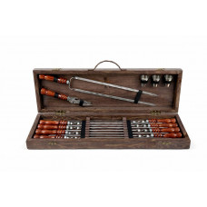 Набор шампуров в кейсе КИЗЛЯР