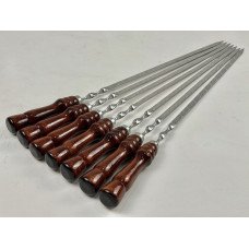 Шампура КИЗЛЯР, с деревяной ручкой