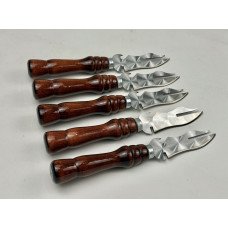 Вилка-нож для снятия мяса КИЗЛЯР, с деревяной ручкой