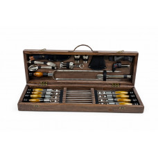 Набор шампуров в кейсе ГРИЛЬ