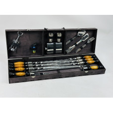 Набор шампуров в кейсе "Вуд на 30 предметов"