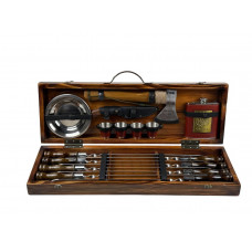 Набор шампуров в кейсе ВЕНГЕ