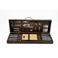 Набор шампуров в кейсе BBQ Lux - 2