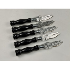 Вилка-нож для снятия мяса БЛЭК, с деревяной ручкой