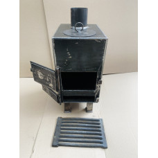 Печь на дровах Буржуйка 4 мм. (26x46x61 см.)