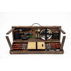 Набор шампуров подарочный КОМПАКТ