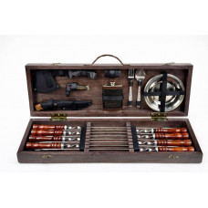 Набор шампуров в кейсе ПИКНИК КЛАССИК