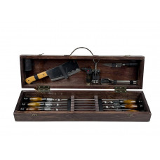 Набор шампуров в кейсе Лайт