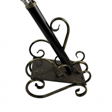 Подставка для шампуров "Пушка" с вензелем