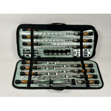 Набор шампуров для мяса и для люля-кебаб Премиум