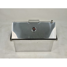 Коптильня для горячего копчения с нержавеющей стали 2 мм (53х33х40см.) + градусник