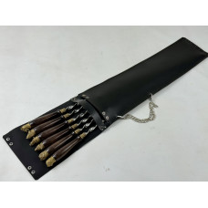 Набор шампуров с гравировкой в чехле «САФАРИ»