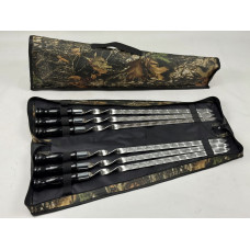 Набор шампуров блек для люля-кебаб в чехле