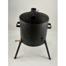 Печь под казан 400 мм., с выходом под трубу (дымоход)