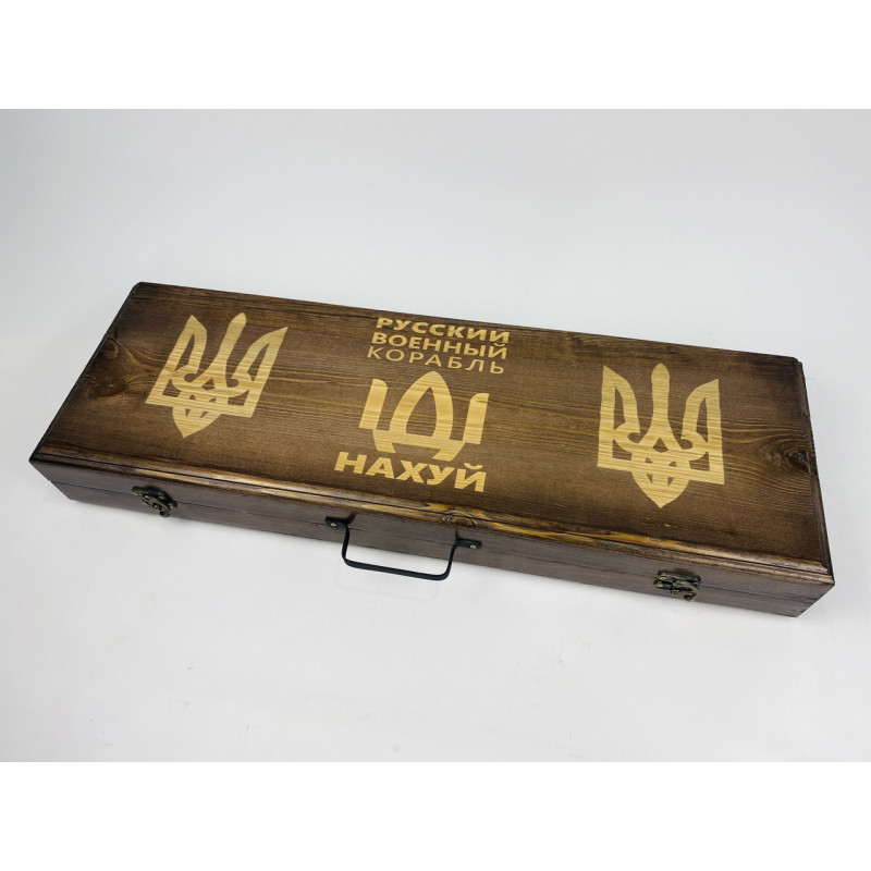 Набір шампурів в кейсі ЛІСНИК