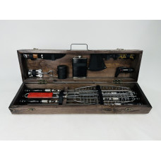 Набір шампурів в кейсі ДРОВОРУБ