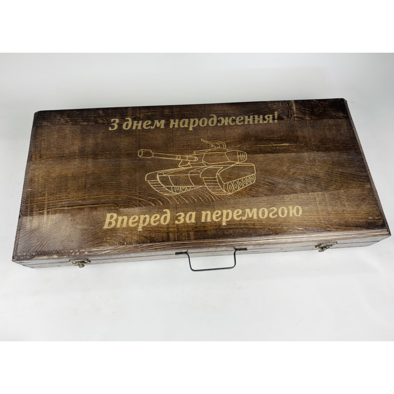 Подарунковий набір для пікніка ШАШЛИЧНИК, ручної роботи (шампура і аксесуари)