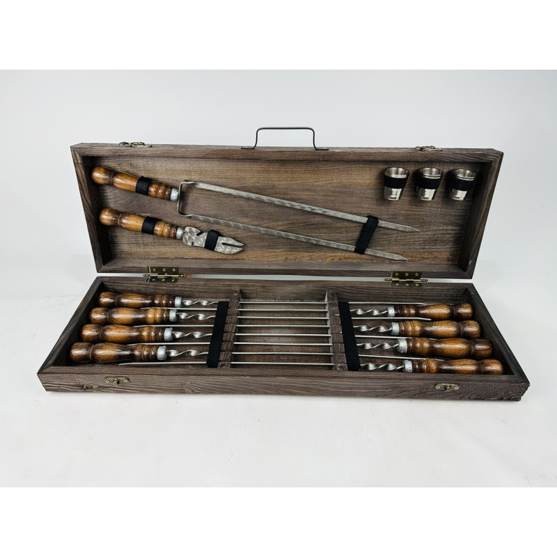 Набір шампурів в кейсі КИЗЛЯР