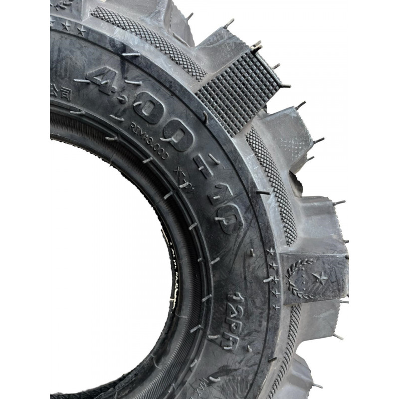 Покришка з камерою 4.00-10 12PR (Max Load: 500 кг) для мотоблока, культиватора та мінітрактора