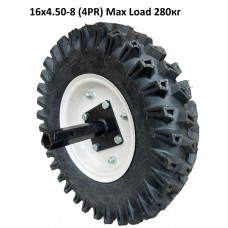 Колесо16х4.50-8 в сборі зі ступицею, (4PR) Max Load 280кг,  "WANDA"