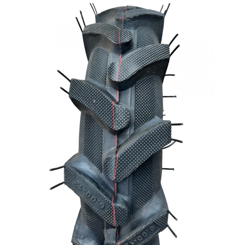 Колесо на мотоблок 6.00-12 в зборі зі ступицею