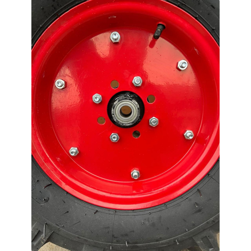 Колесо на мотоблок 6.00-12 в зборі зі ступицею