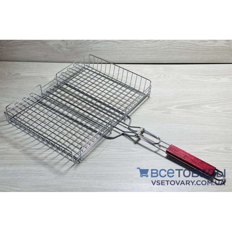 Решітка для гриля (барбекю) велика (40х30х70)