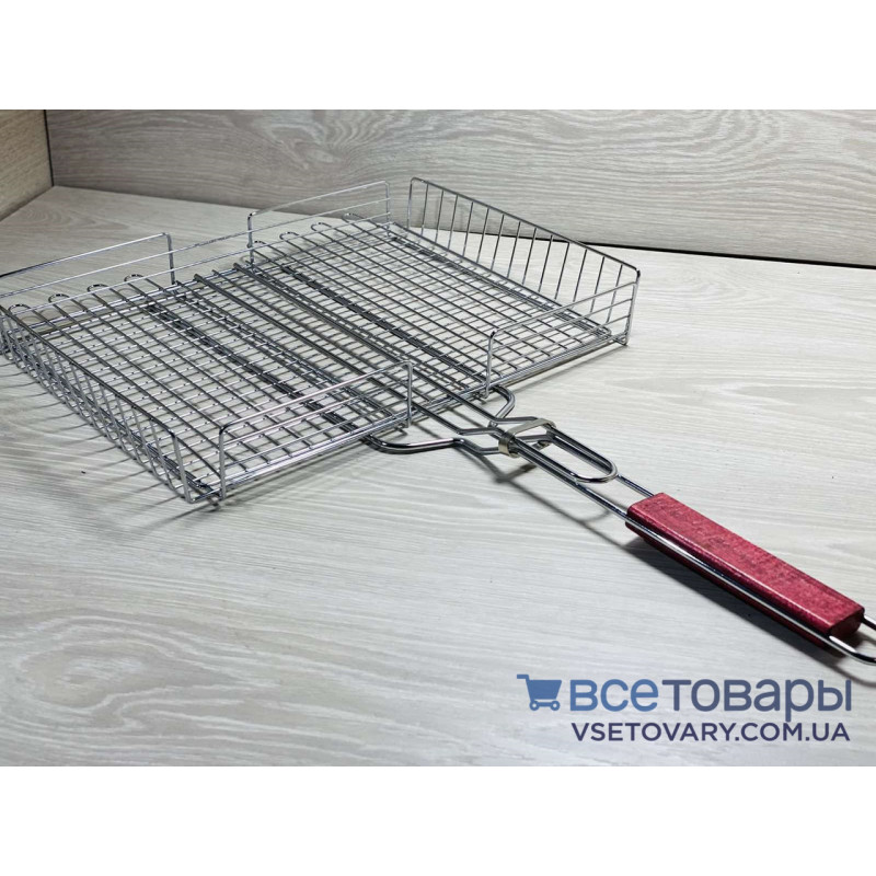 Решітка для гриля (барбекю) велика (40х30х70)