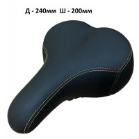 Велосідло з пружинами, комфортне, велике, м'яке. Модель 7194