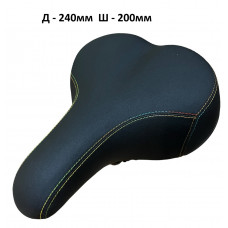 Велосідло з пружинами, комфортне, велике, м'яке. Модель 7194