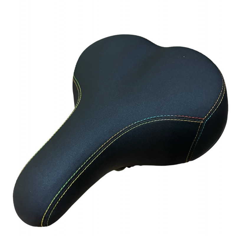 Велосідло з пружинами, комфортне, велике, м'яке. Модель 7194