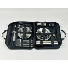 Набір для пікніка на 4 персони, в сумці №2 (29 предметів)