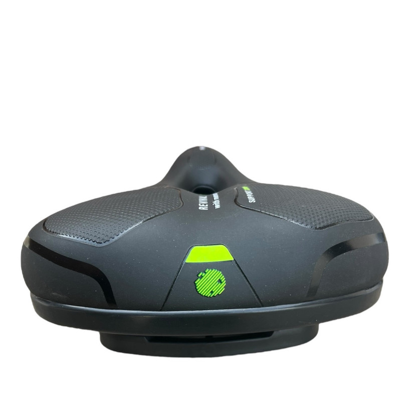 Велосідло з ГЕЛЕВИМ Наповнювачем, без пружин, комфортне, велике, м'яке. Модель 8025