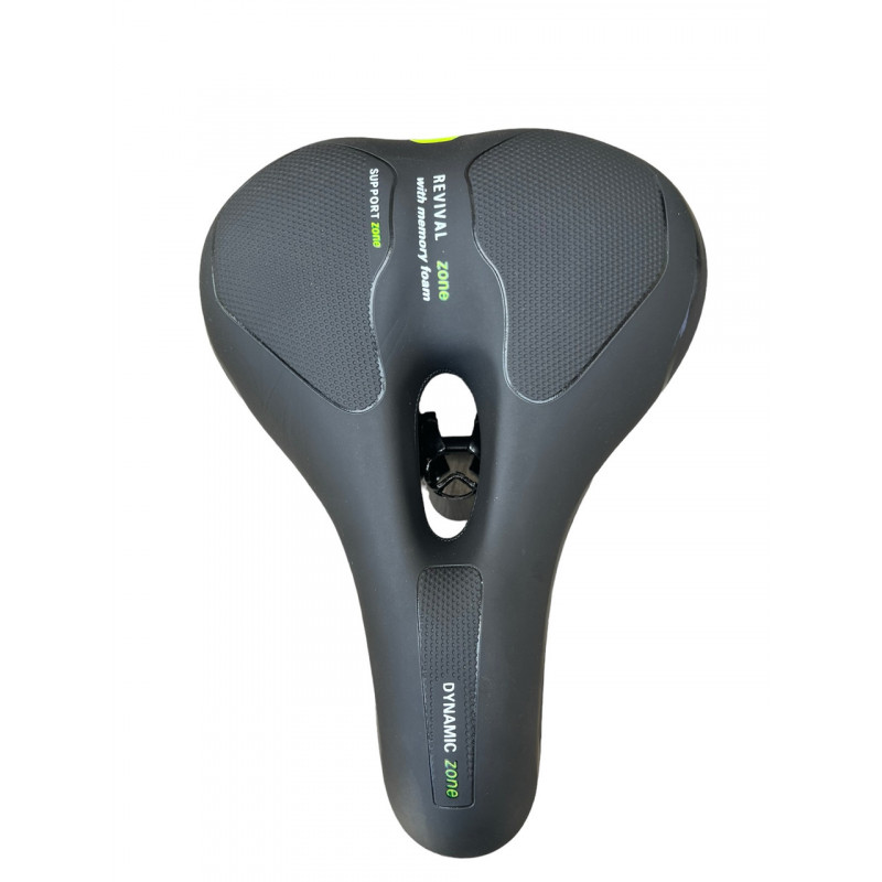 Велосідло з ГЕЛЕВИМ Наповнювачем, без пружин, комфортне, велике, м'яке. Модель 8025