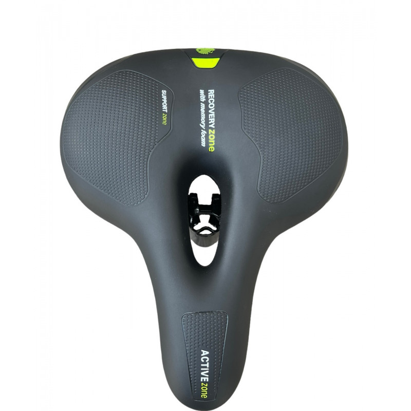 Велосідло з ГЕЛЕВИМ Наповнювачем, без пружин, комфортне, велике, м'яке. Модель 80129