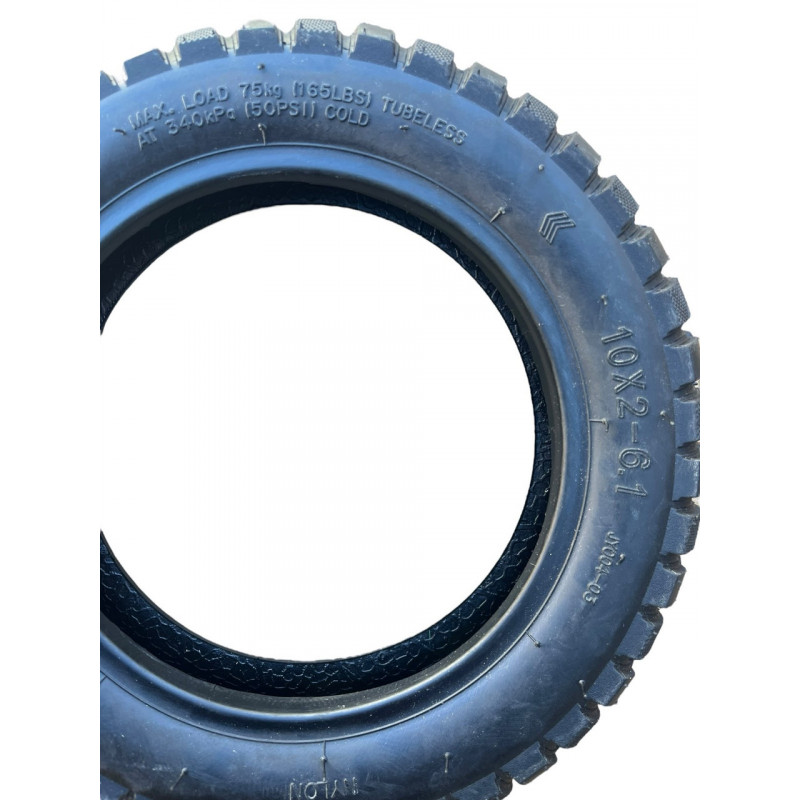 Покришка 10х2-6.1 без камерна (TL) на самокат, гіроборд, гіроскутер