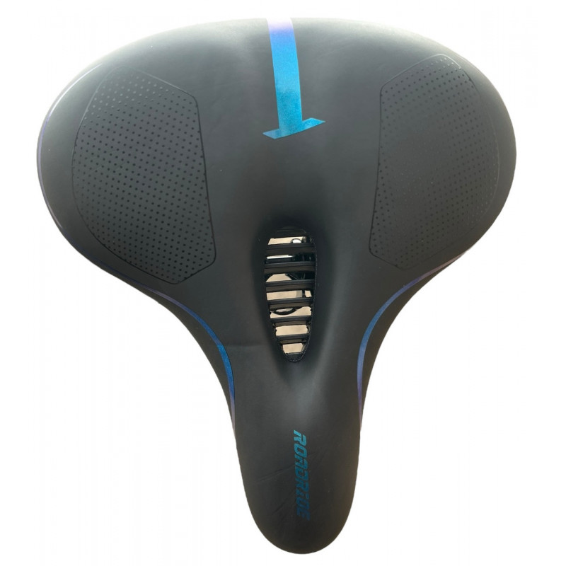 Велосідло з ГЕЛЕВИМ Наповнювачем, без пружин, комфортне, велике, м'яке.