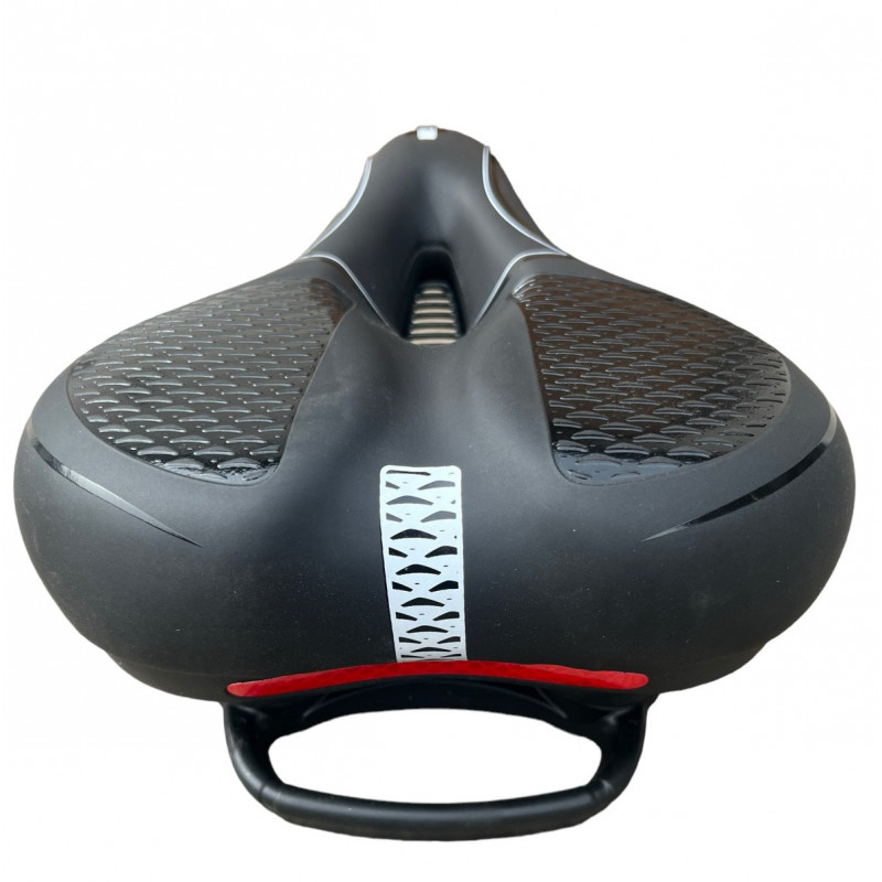 Велосідло з ГЕЛЕВИМ Наповнювачем, без пружин, комфортне, велике, м'яке.