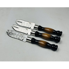 Вилка-ніж для зняття м'яса ПРЕМІУМ, з деревяною ручкою