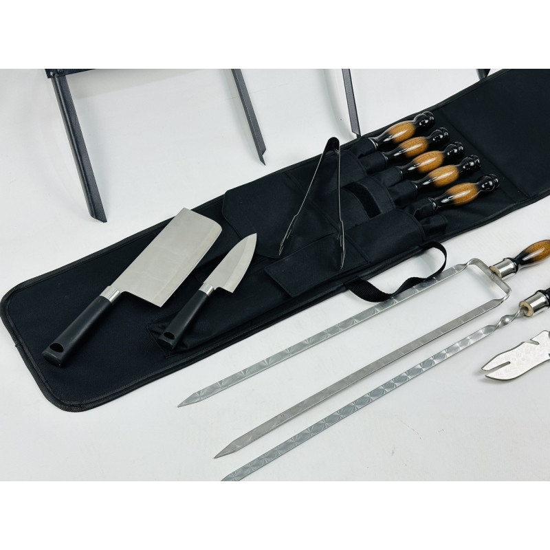 Набір шампурів в чохлі ПРИКЛАД, подарунковий набір