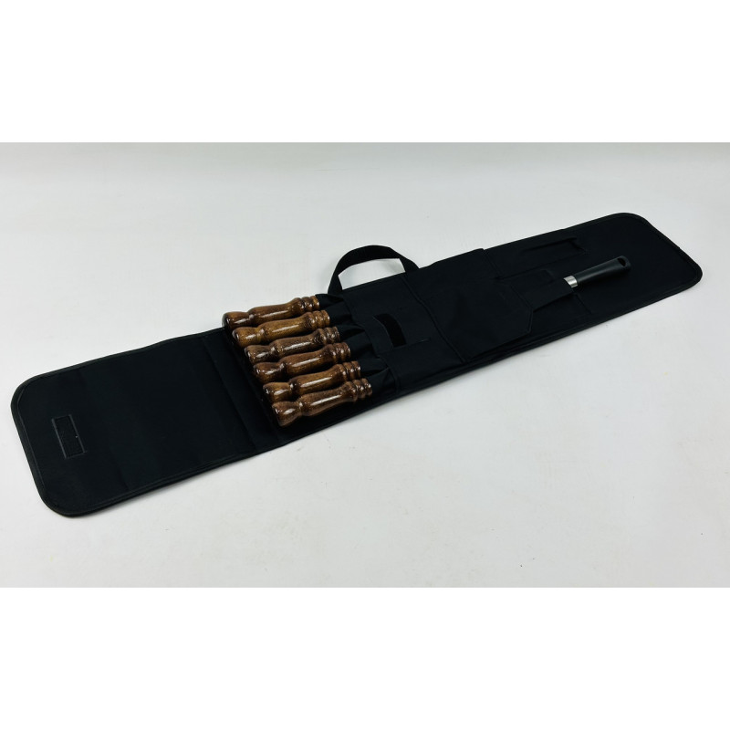 Набір шампурів в чохлі ПРИКЛАД-2, подарунковий набір