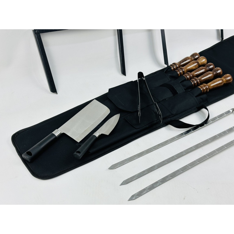 Набір шампурів в чохлі ПРИКЛАД-2, подарунковий набір