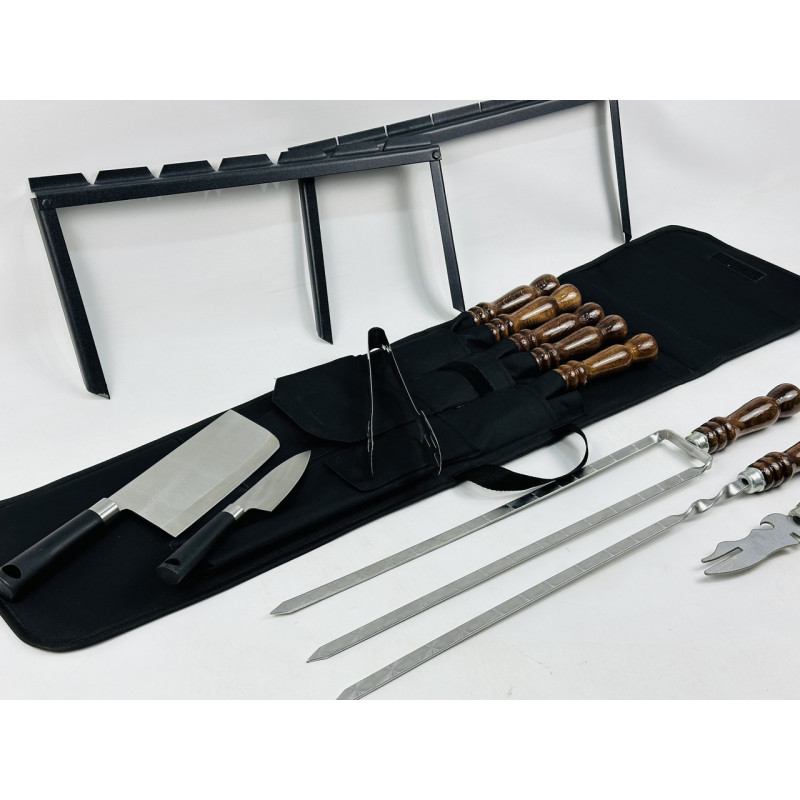 Набір шампурів в чохлі ПРИКЛАД-2, подарунковий набір