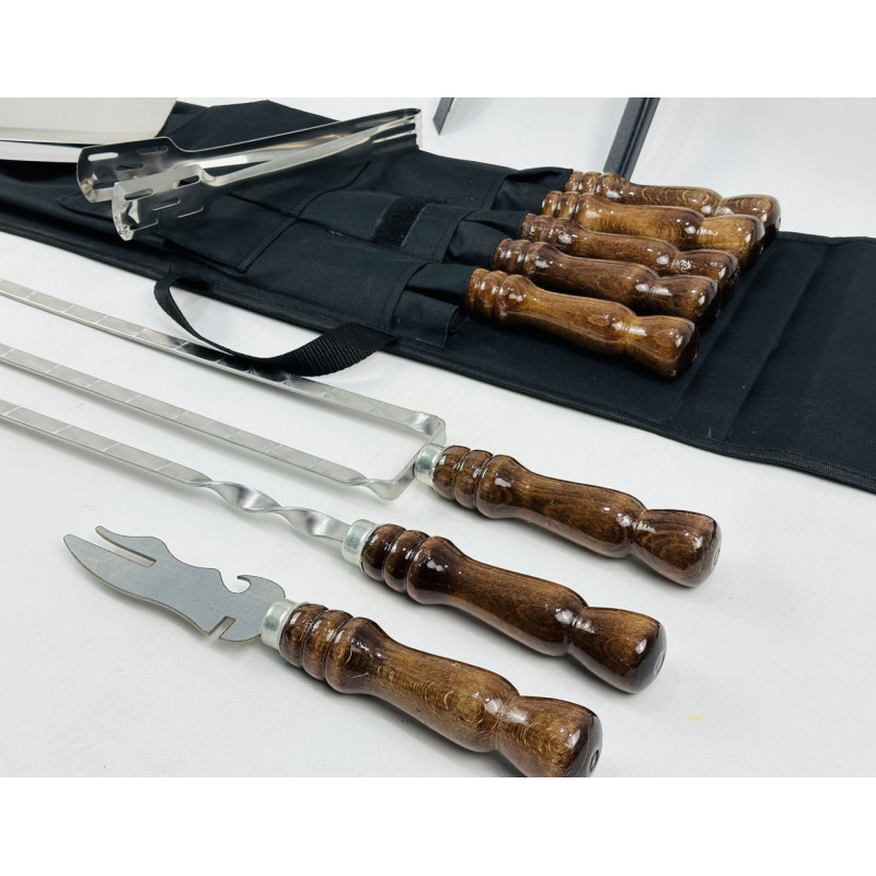 Набір шампурів в чохлі ПРИКЛАД-2, подарунковий набір