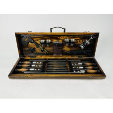 Набір шампурів в кейсі ФЕНІКС