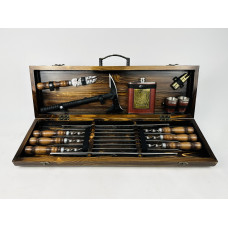 Набір шампурів в кейсі ВІКІНГ